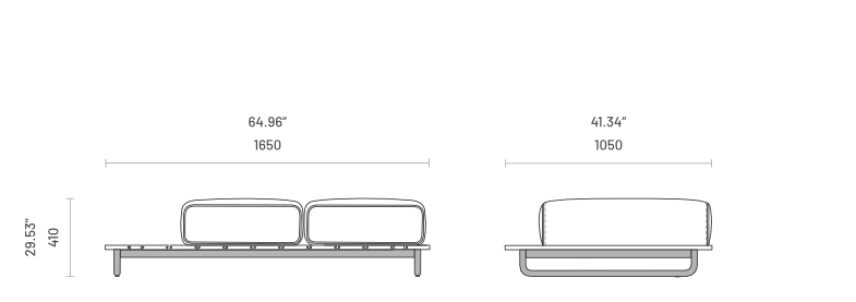 Pouf de exterior Copacabana