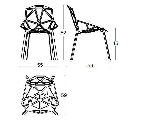Scaun de exterior Chair One