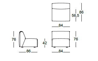 Fotoliu Costume fara cotiere