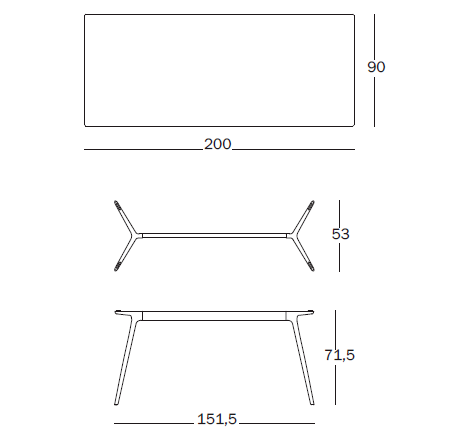 Masa dining Baguette