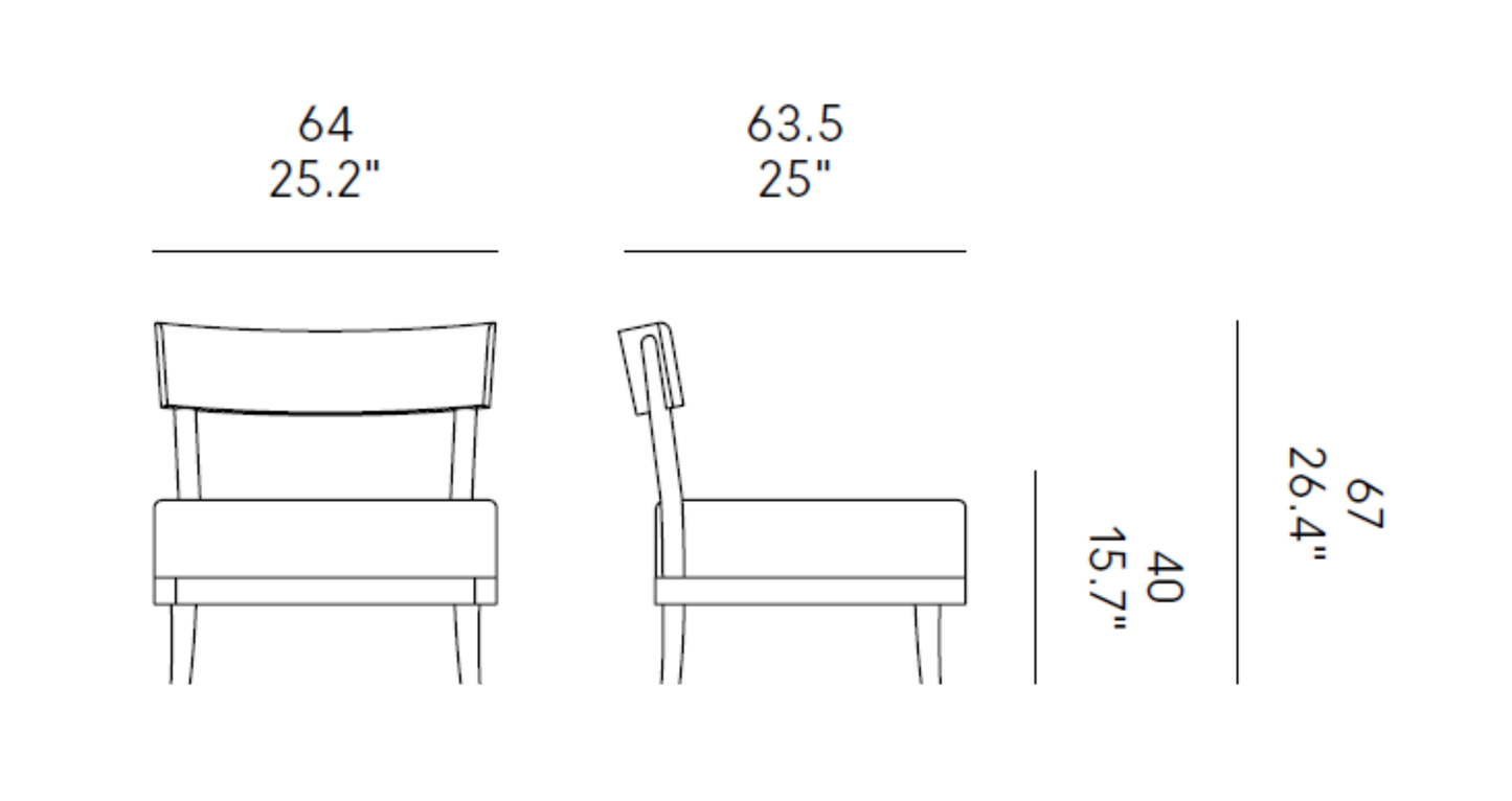Fotoliu Cherish Lounge