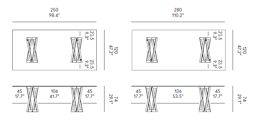 Masa dining QuaDror™ 02