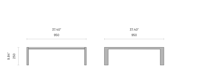 Masa de cafea de exterior Bondi
