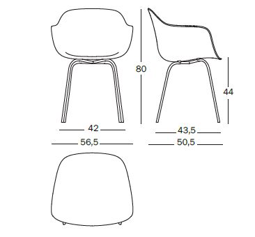 Scaun cu cotiere Substance