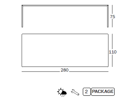 Masa dining Passe-partout