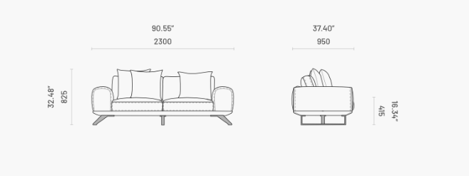 Canapea Aniston 3 locuri