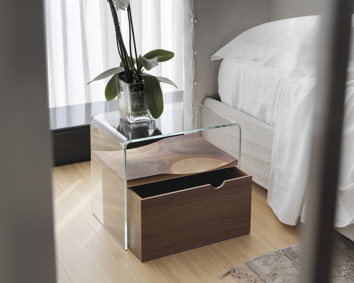 Masa de cafea/Noptiera Bifronte