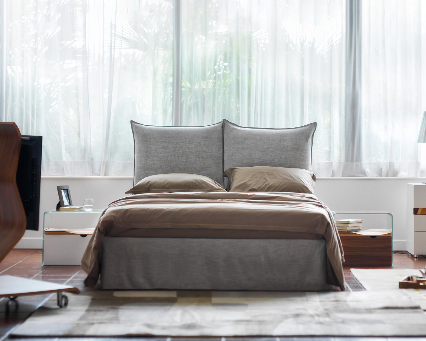 Masa de cafea/Noptiera Bifronte