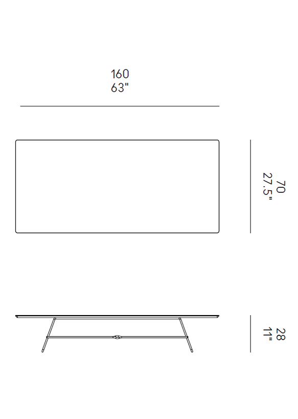 Masa de cafea Charleston Basso