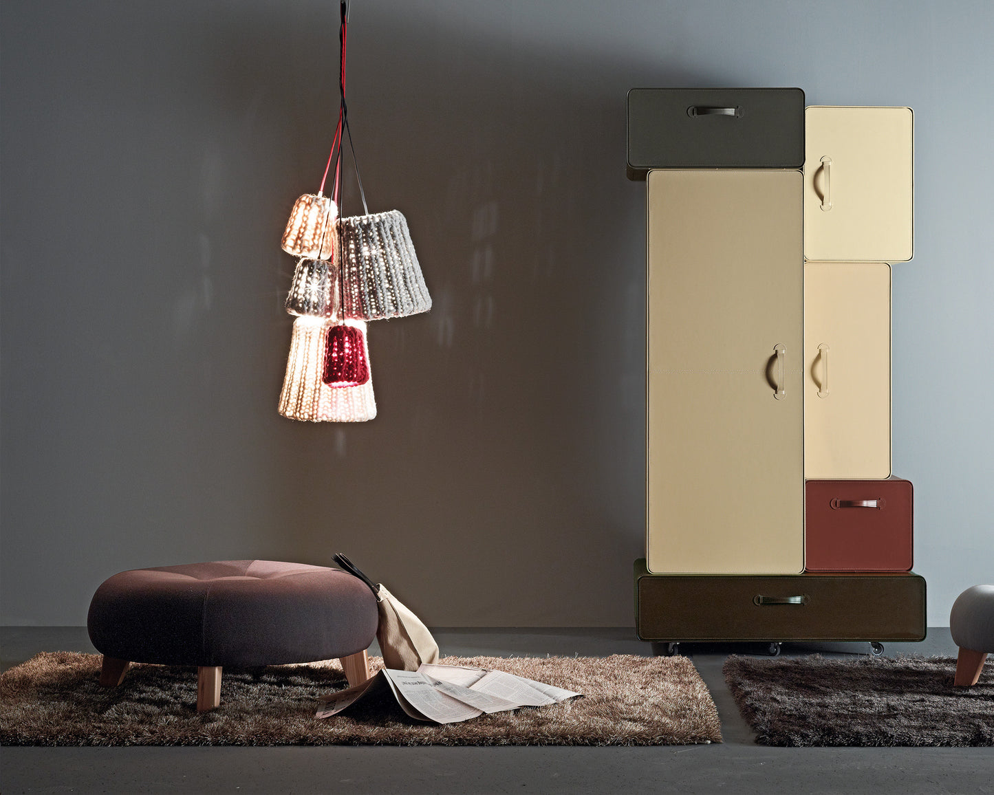 Lampa din lână Granny