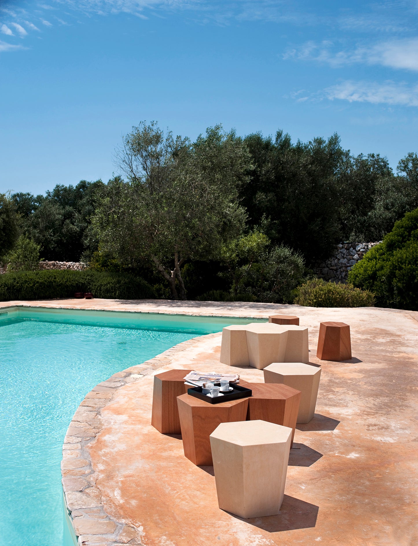 Masa de cafea Hexagon