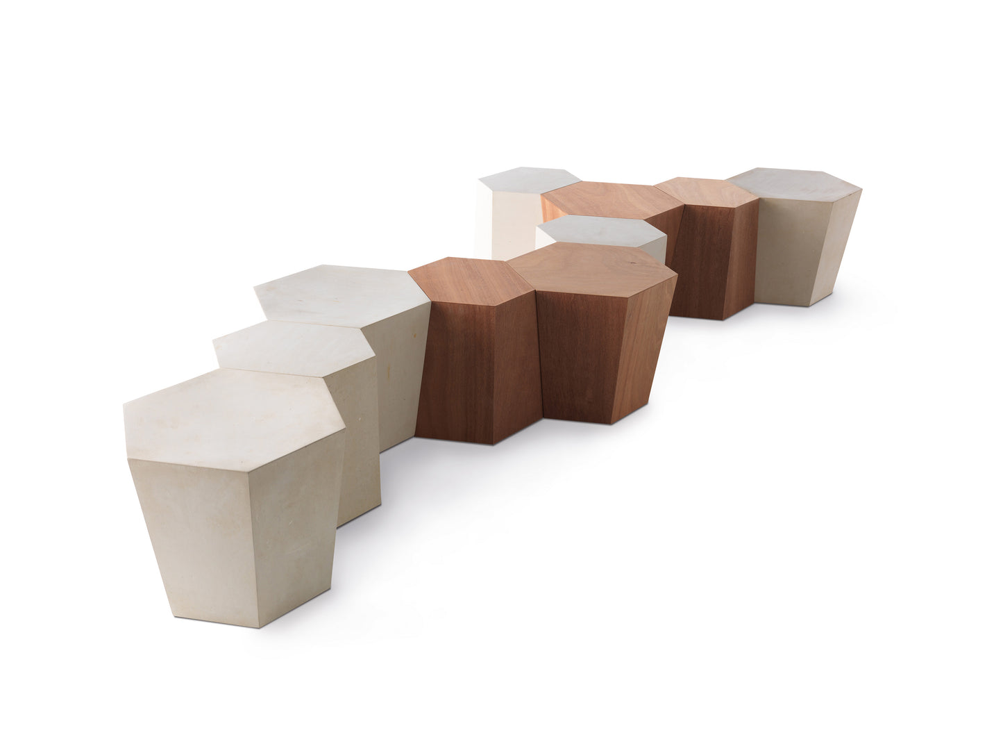 Masa de cafea Hexagon