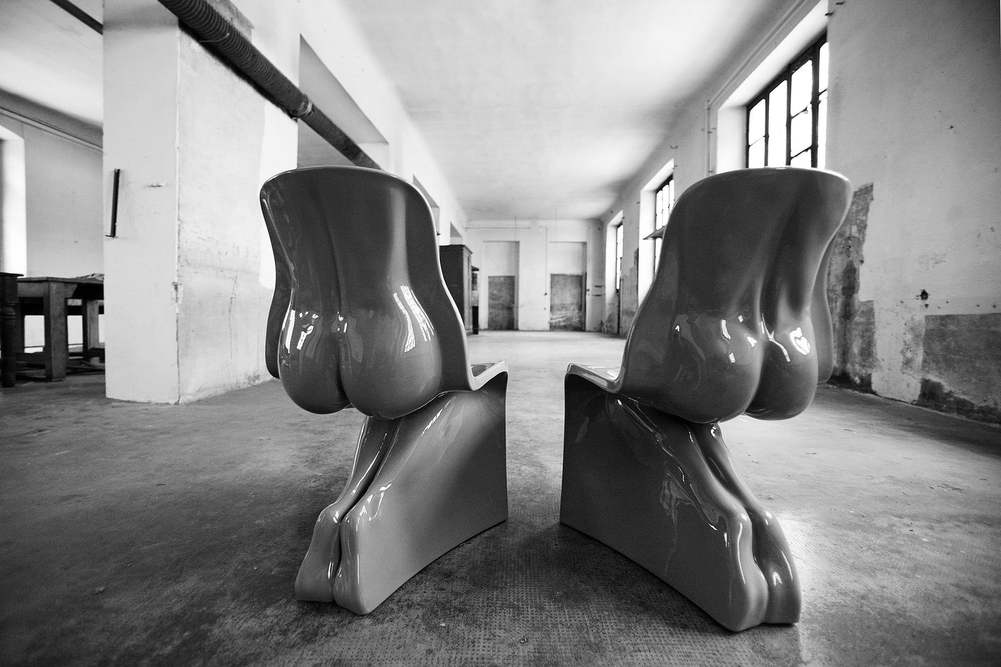 Scaun Him&Her lucios