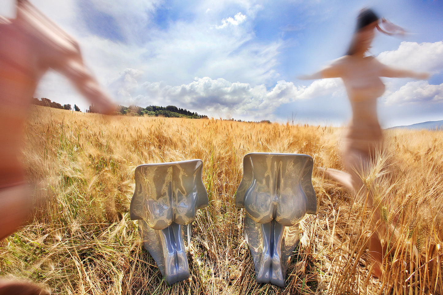 Scaun Him&Her lucios