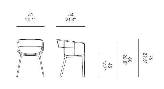 Scaun Maritime Legno