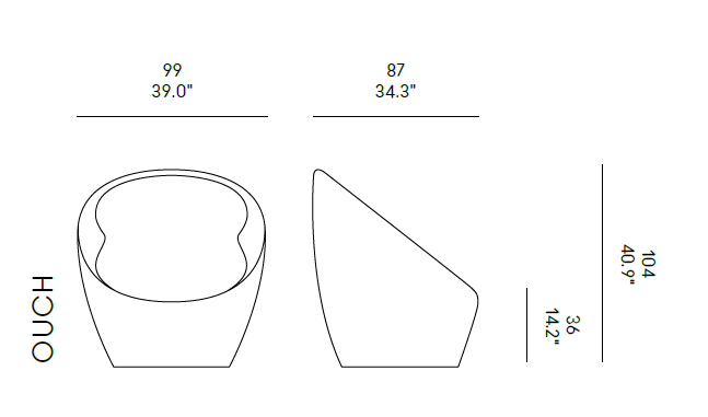Fotoliu si puf Morfino