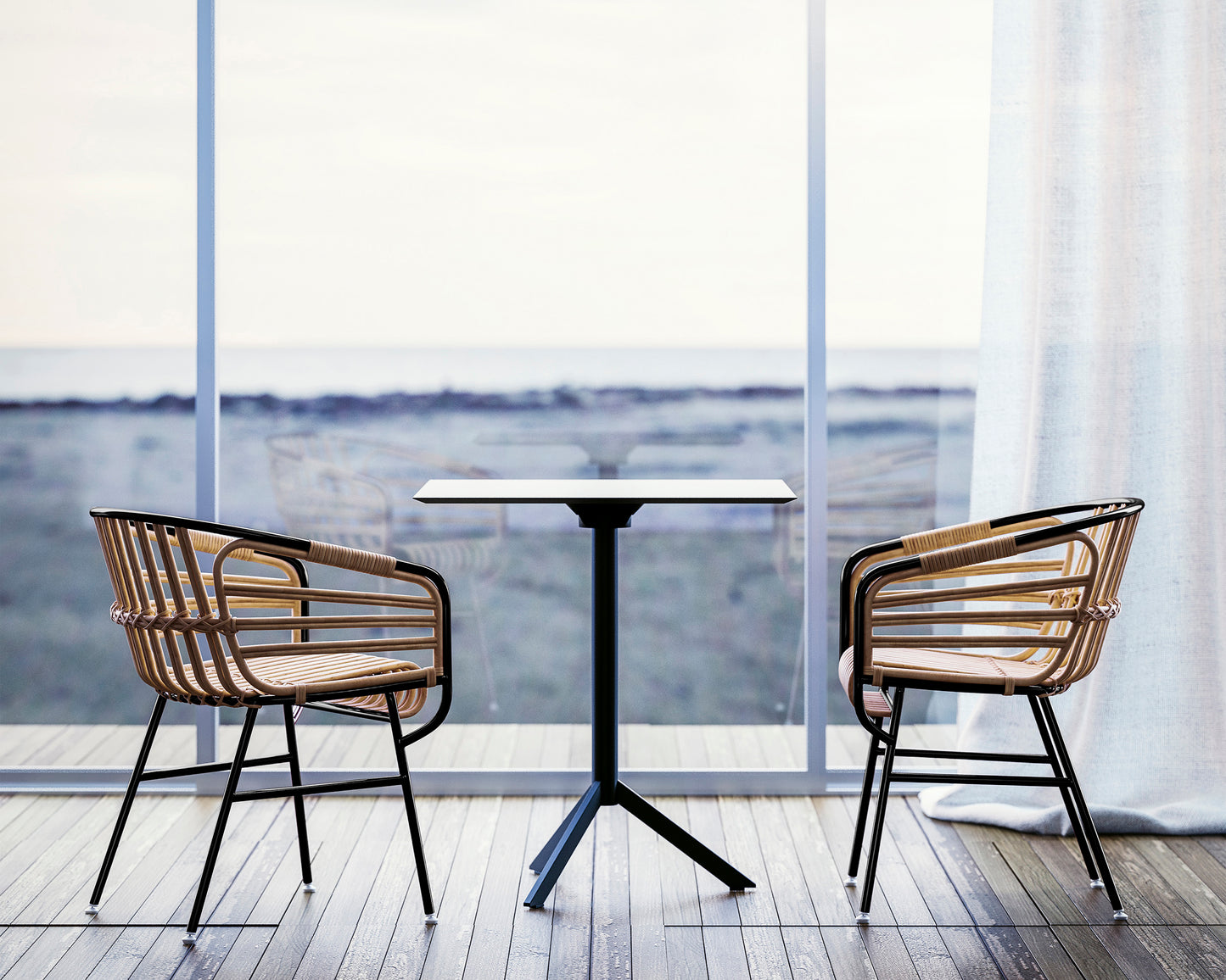 Scaun de exterior Raphia Ratan