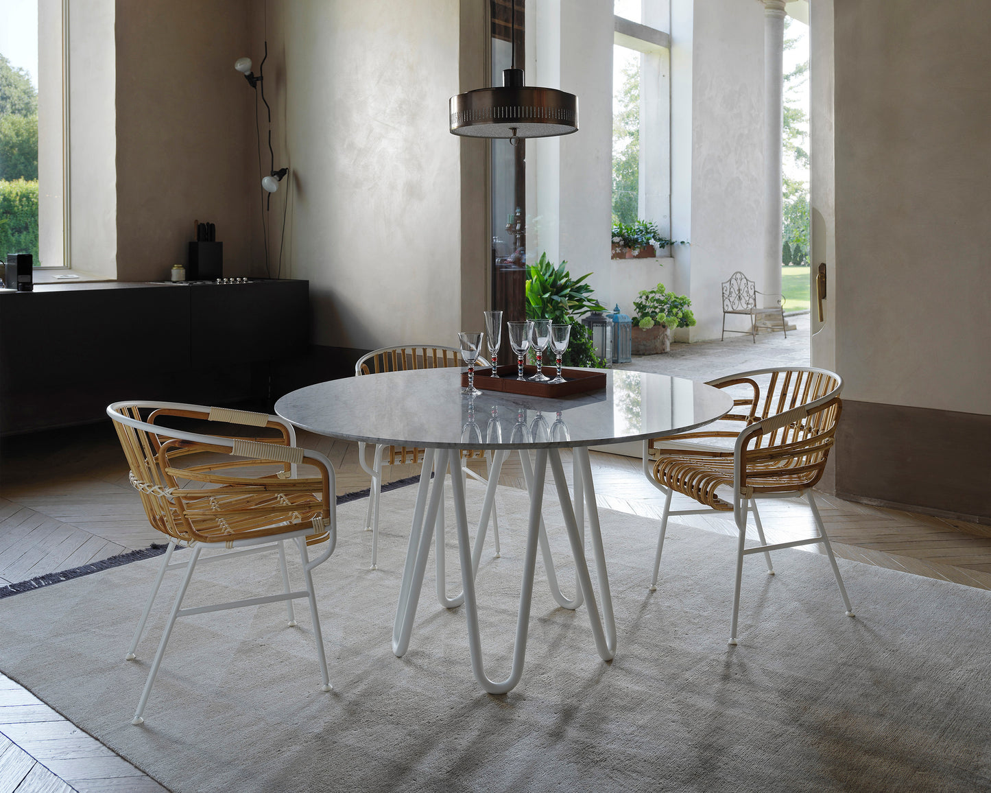 Scaun de exterior Raphia Ratan