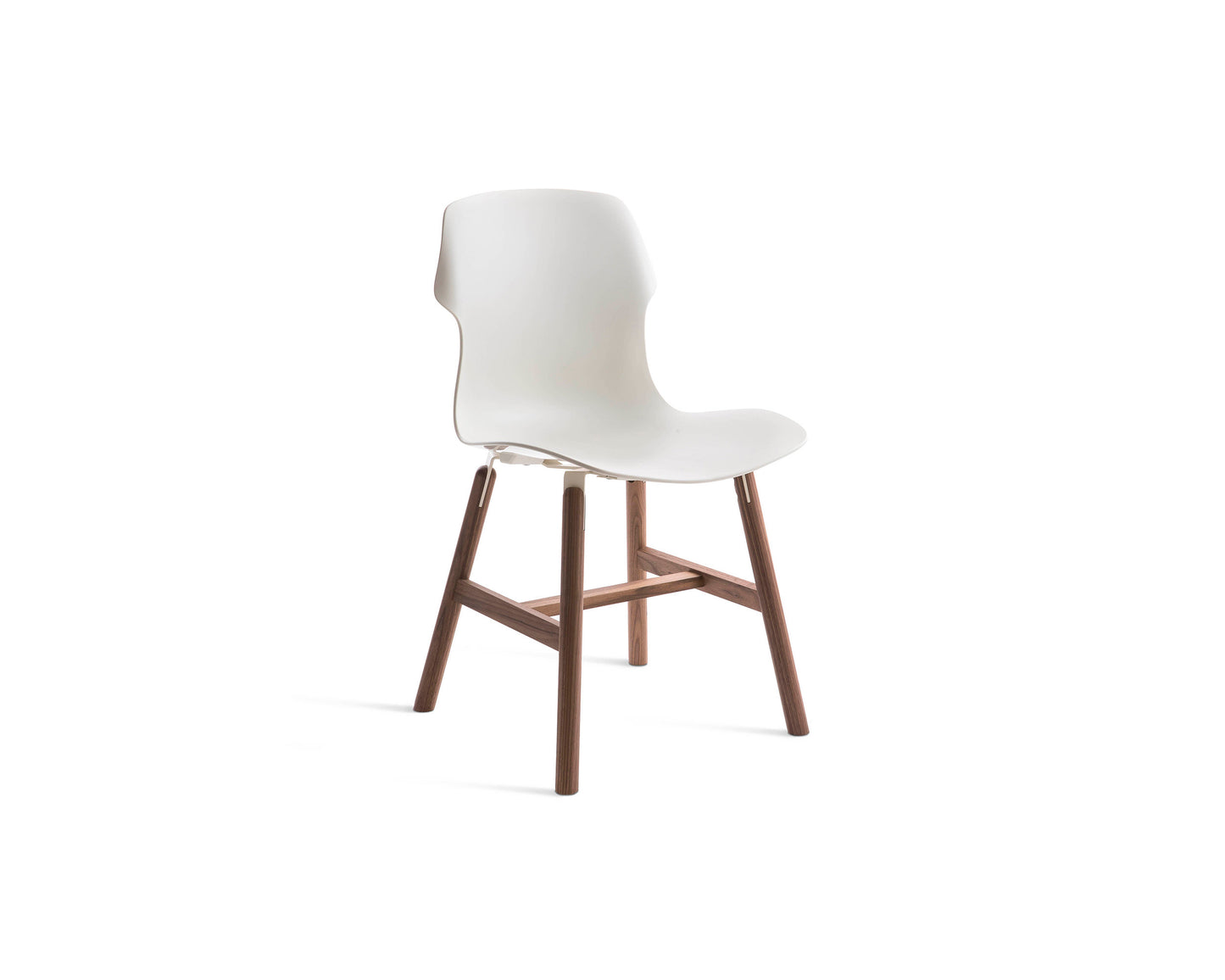 Scaun Stereo Wood Polipropilena