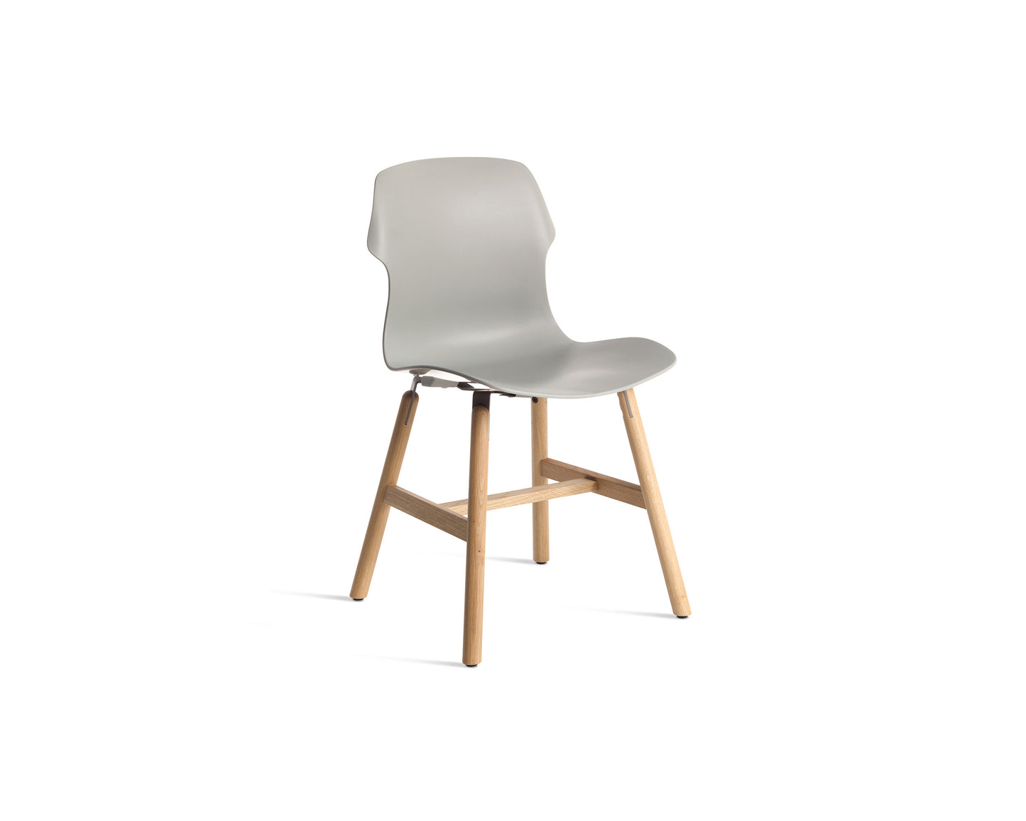 Scaun Stereo Wood Polipropilena